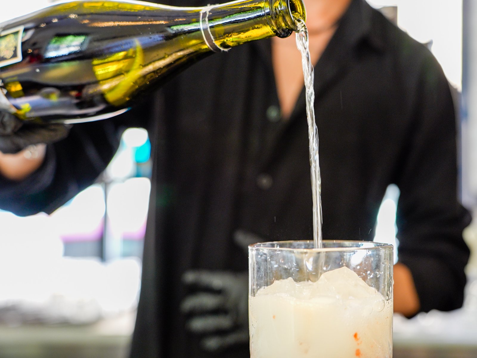 Add the Prosecco