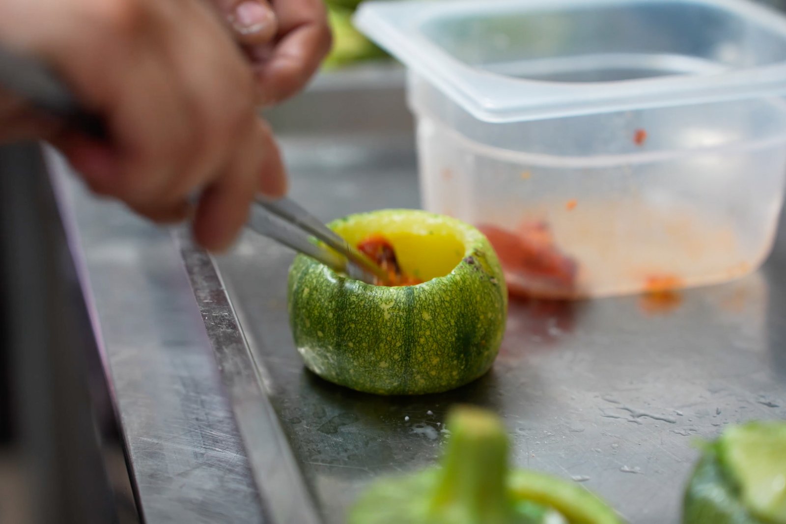 Farcitura delle zucchine