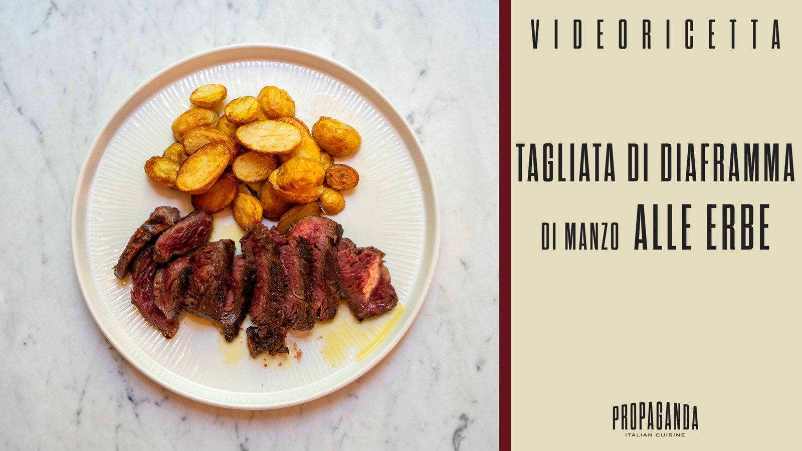 Tagliata di Diaframma alle Erbe