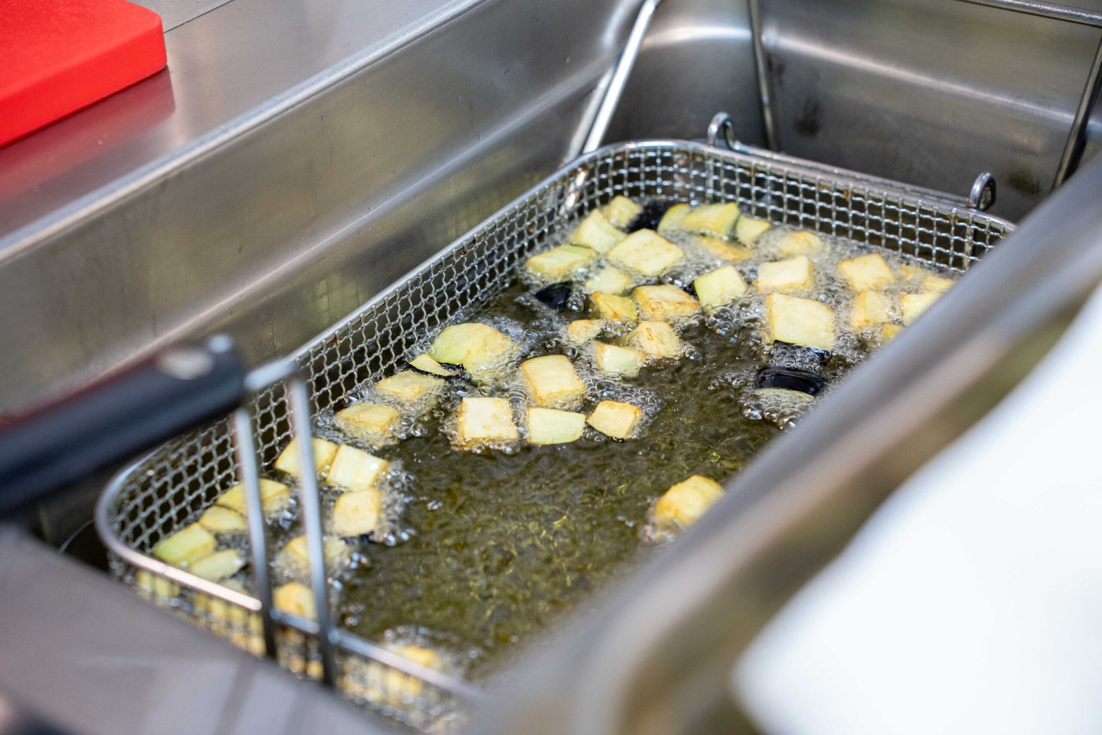 Frittura delle melanzane